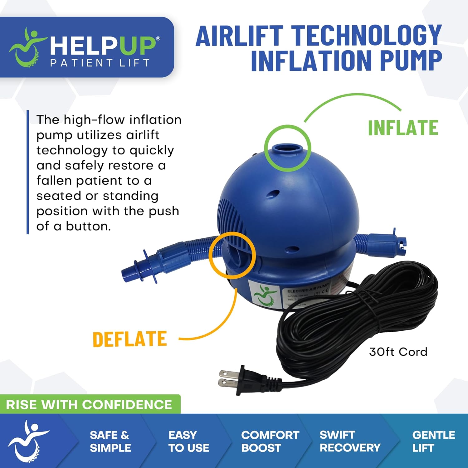 HelpUp Fall Recovery Patient Lift