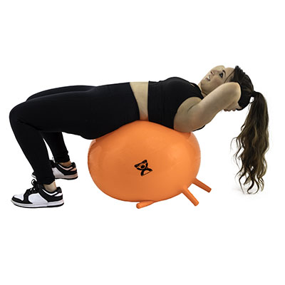 Inflatable Exercise Balls with Stability Feet