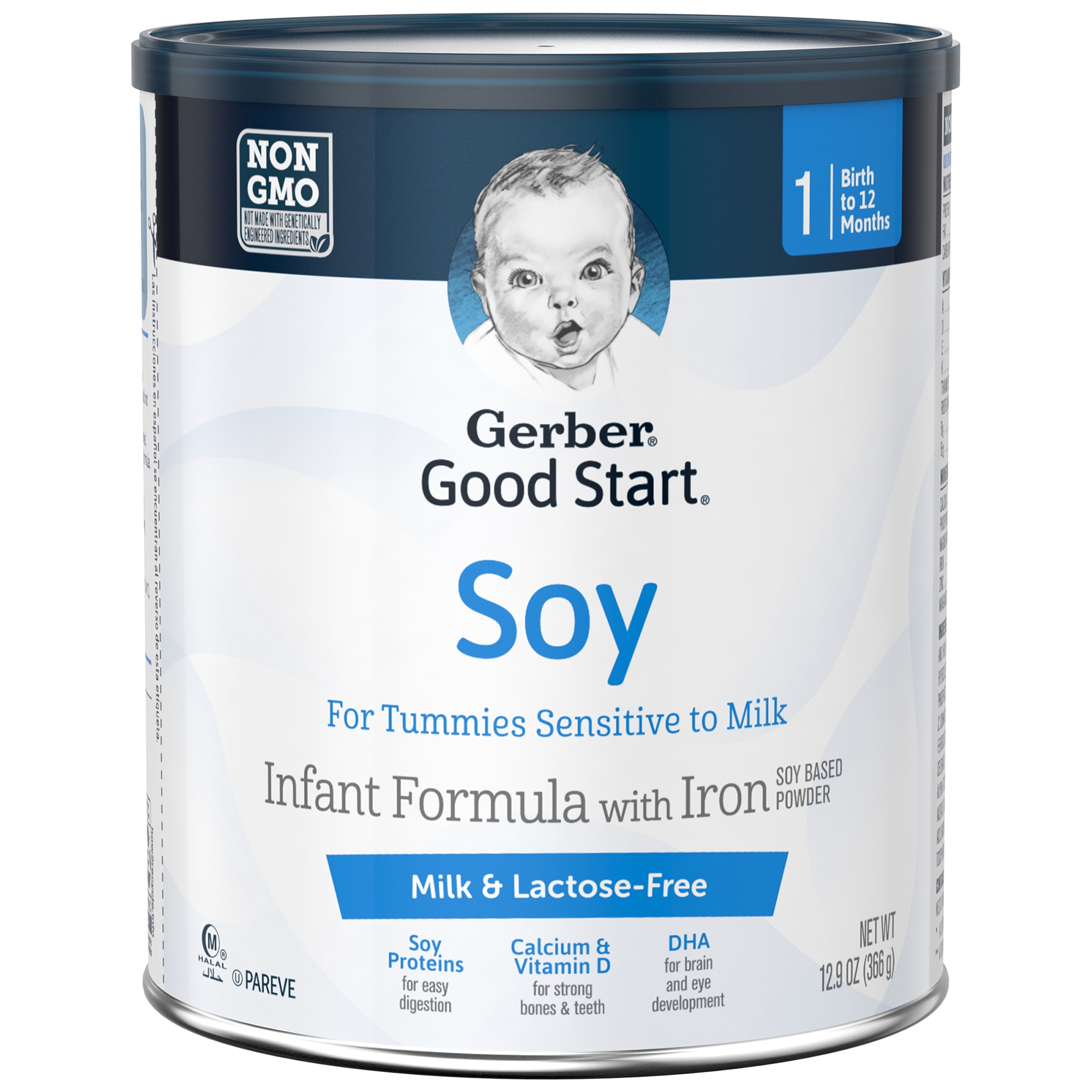 Gerber Good Start, Soy 12.9 oz. Can Powder.