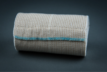 Honeycomb Double Length Elastic Bandage with Double Velcro Closure, Beige, Non Sterile, Latex Free, Individually Wrapped