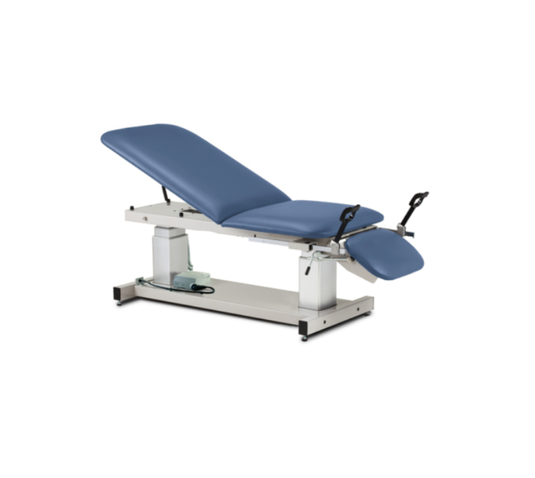 Multi Use Ultrasound Power Table with Stirrups