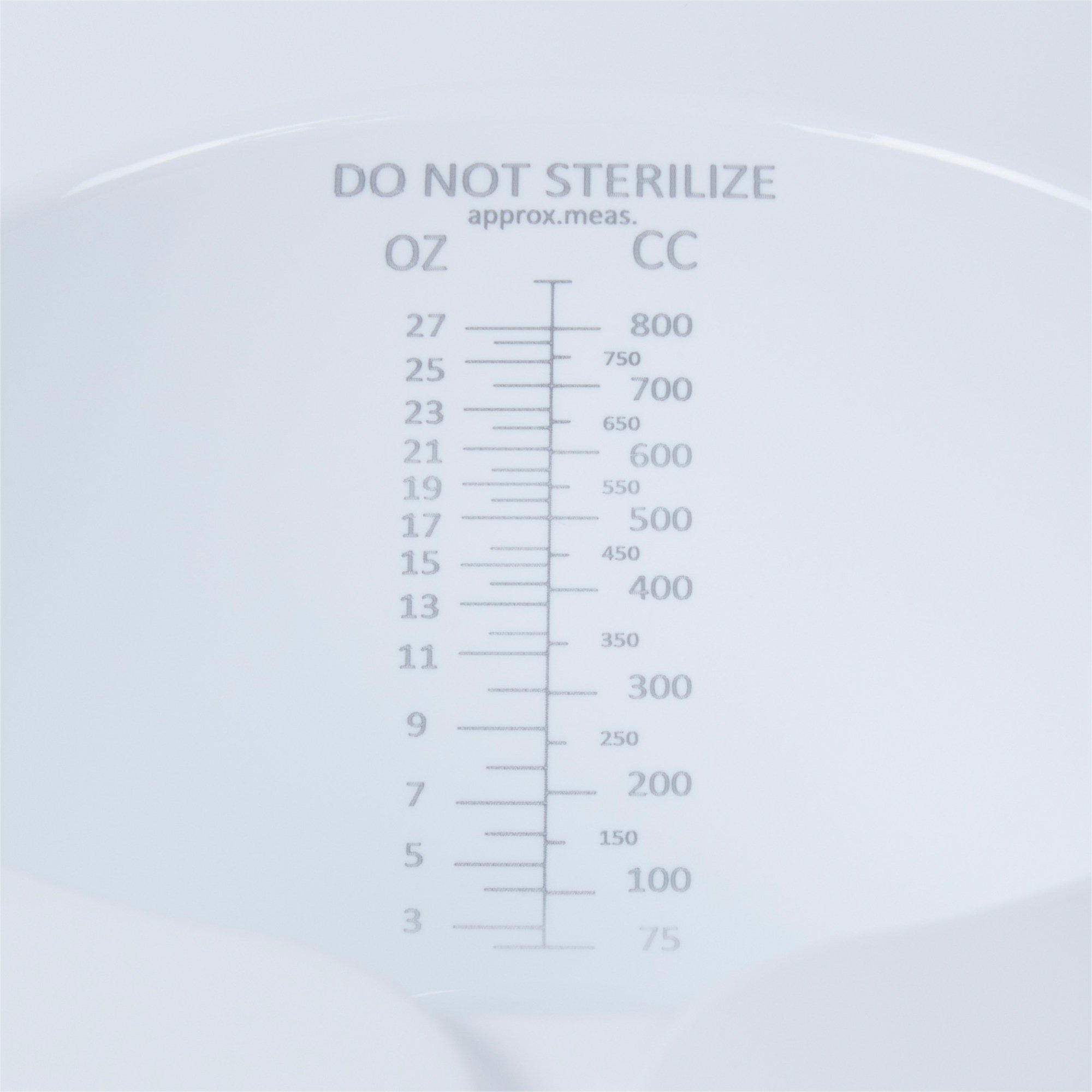 Commode Specimen Collector, Polypropylene, 800 mL 27 oz. Without Closure