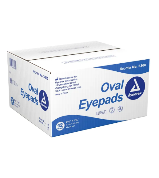 Oval Eye Pads, Sterile