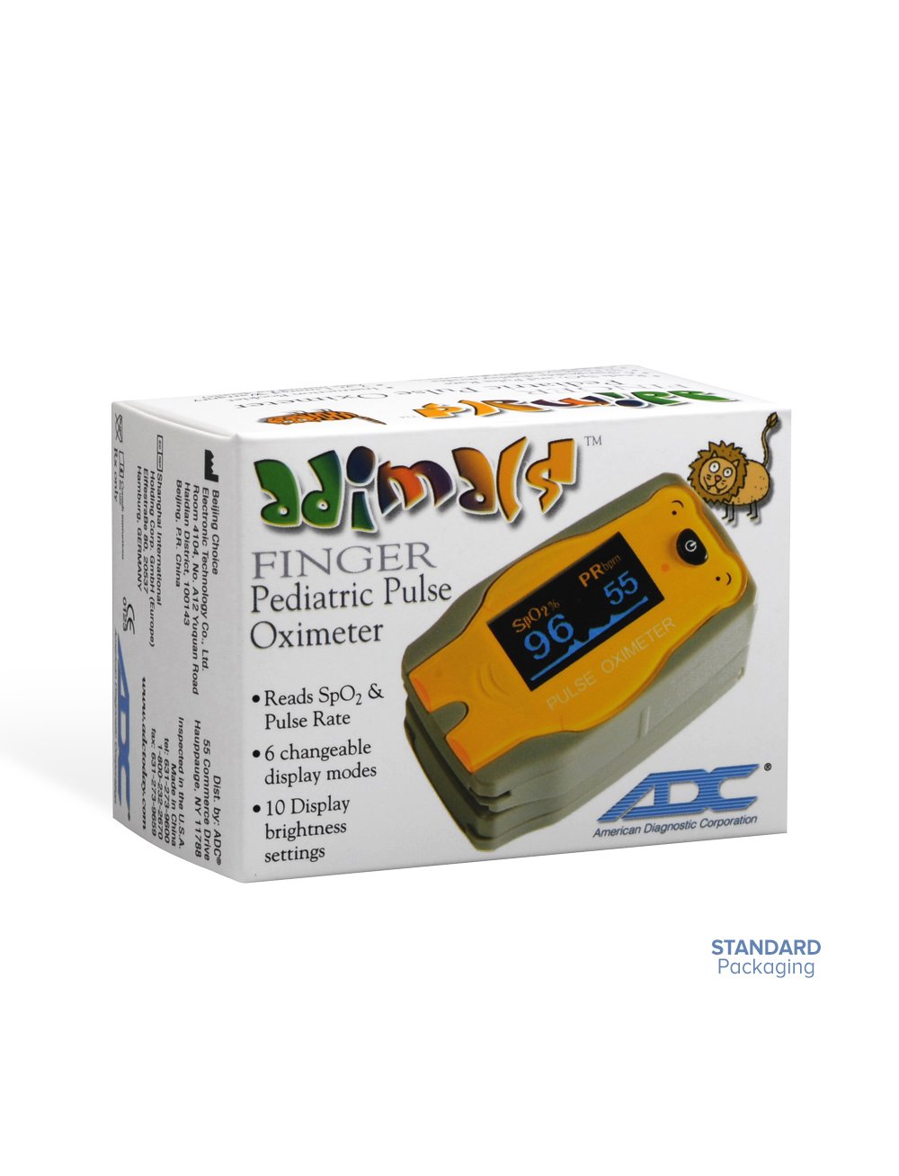 Adimals 2150 Pediatric Fingertip Pulse Oximeter
