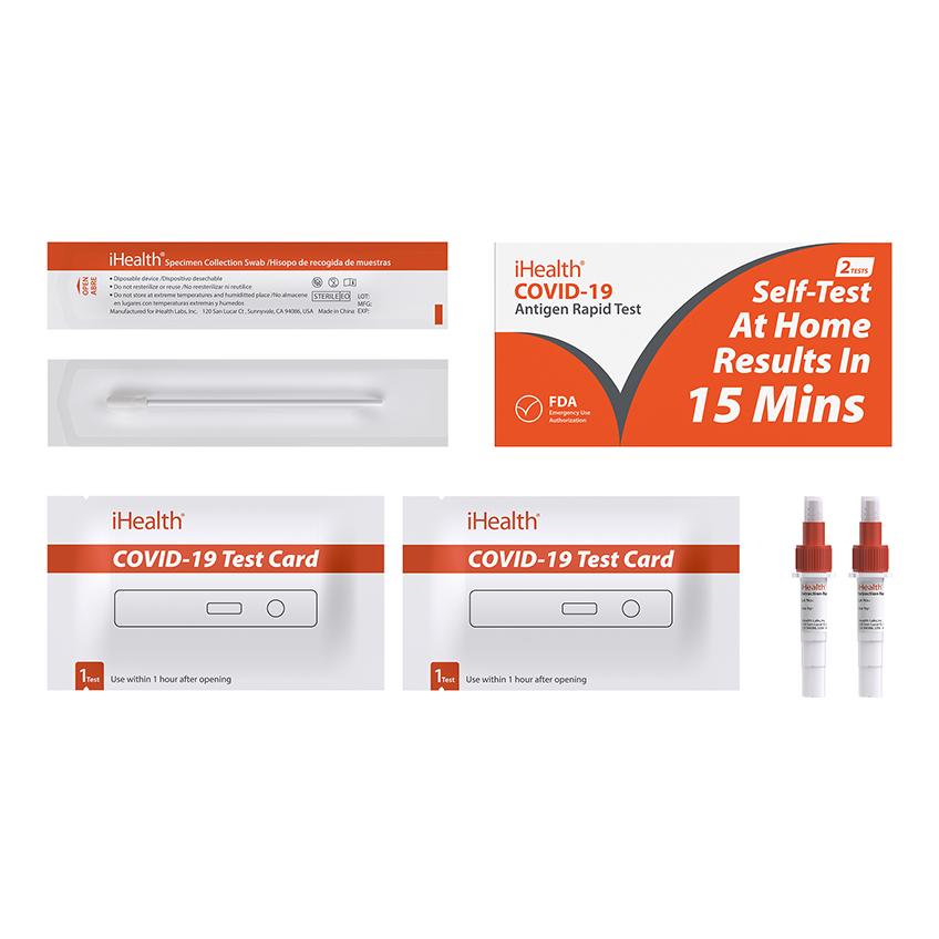 COVID-19 Antigen Rapid Self Test at Home
