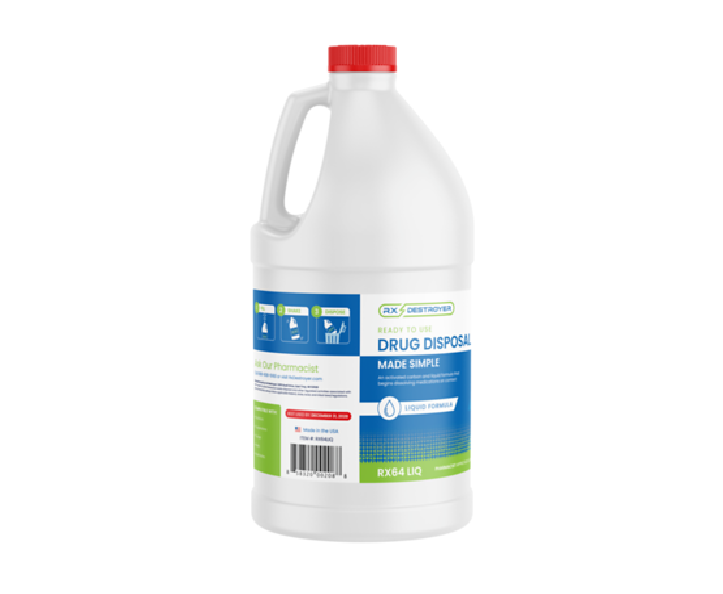 Rx Destroyer Drug Disposal System for Liquid Medication