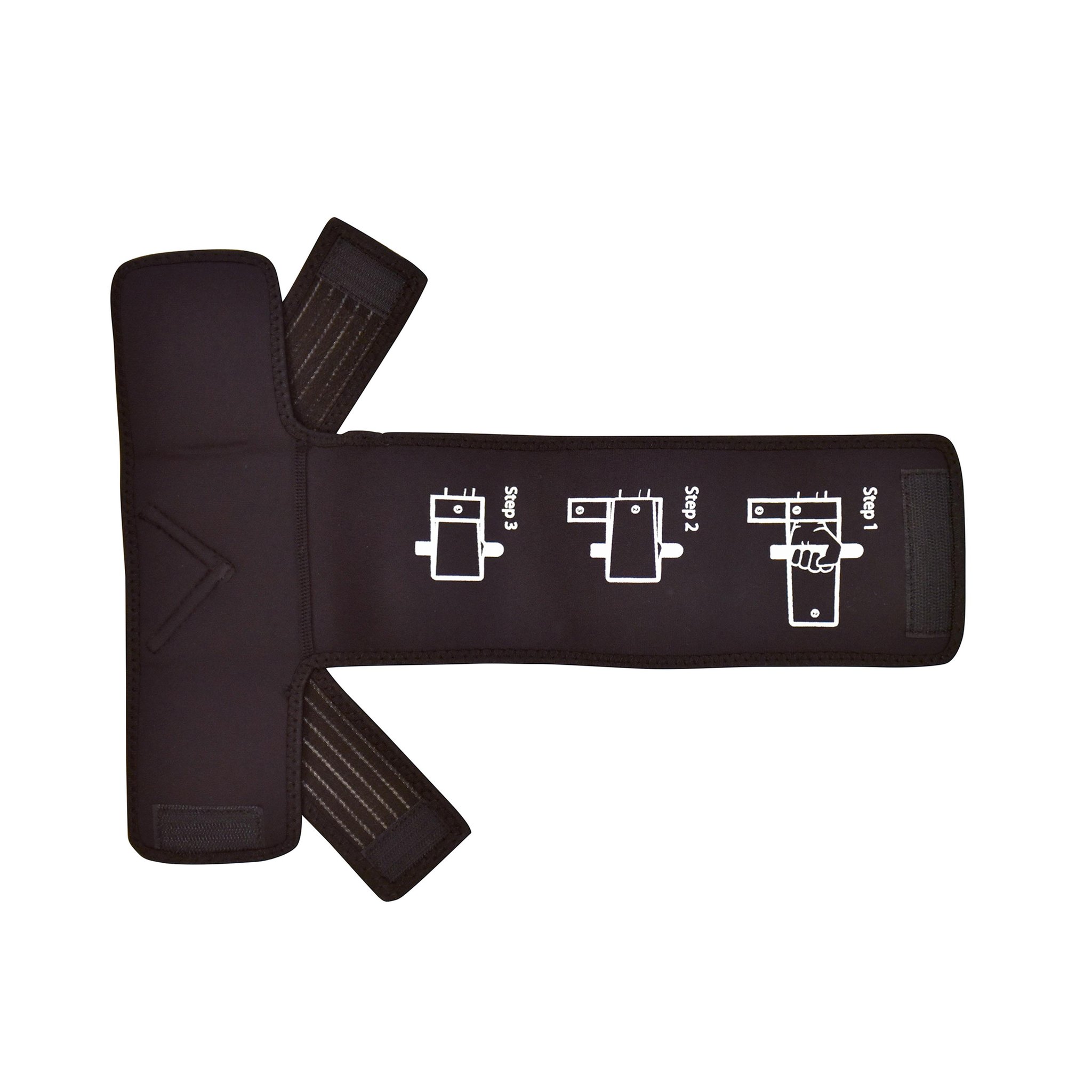 Velcro Hand Grip Accessory for Exercise One Side
