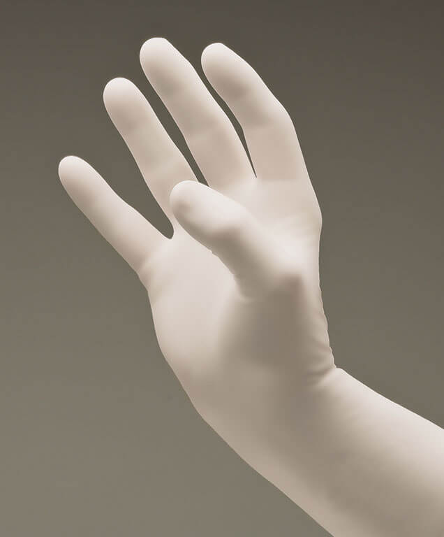 DermAssist Coats Latex Exam Gloves, Non Sterile, Powder Free, Series 124