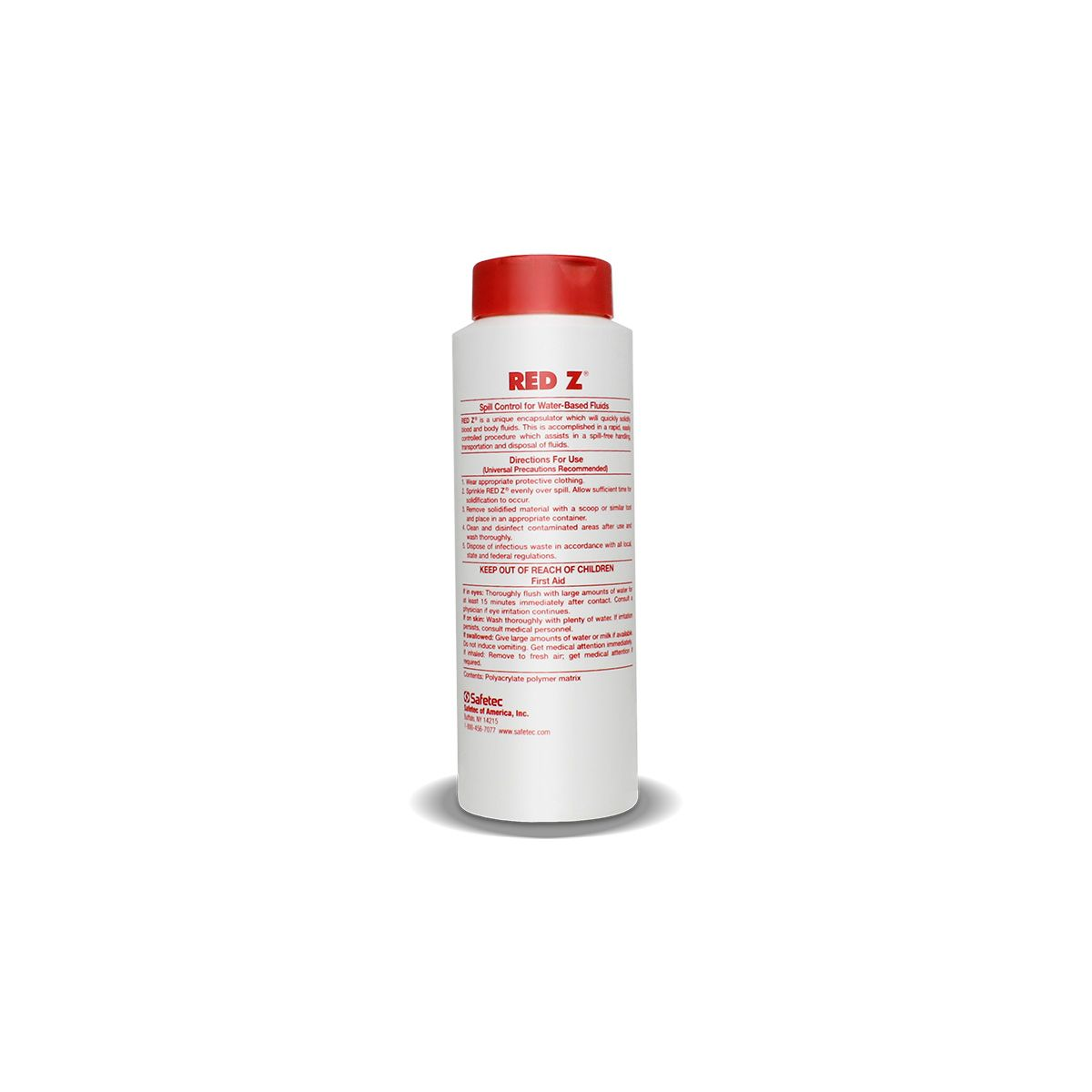 Red Z Spill Control Solidifier Shaker Top