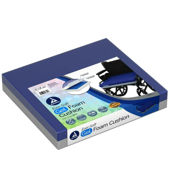 EverSoft Gel Foam Cushions, 16" x 16" x 2"