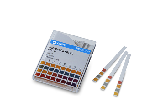 pH Indicators and Test Papers, Integral Comparison Strip, 11 x 100 mm