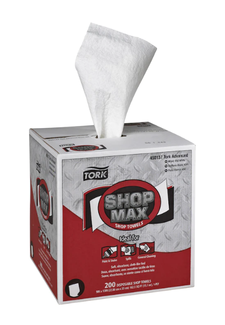 Tork Advanced ShopMax Wiper 450, Centerfeed
