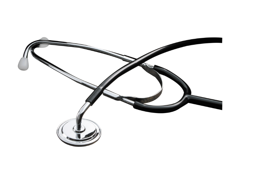 Non Sterile Bowles Stethoscope 22", Black