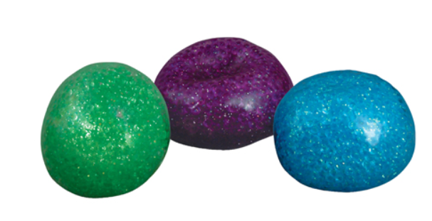 3 Glitter Bead Ball Set 