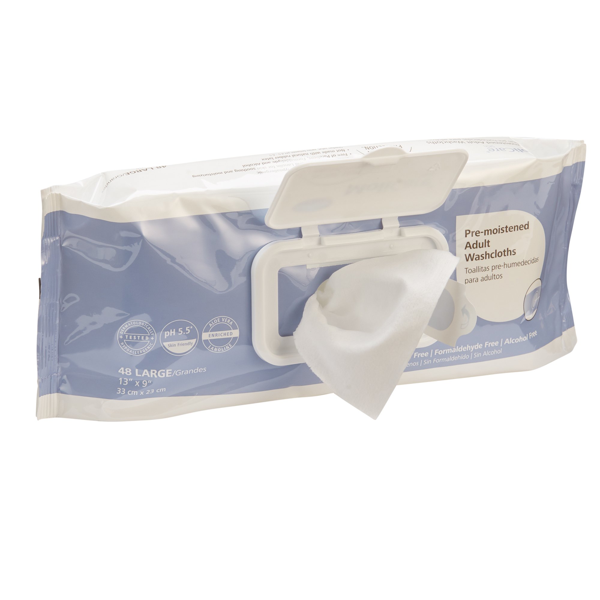 MoliCare Skin Clean Pre Moistened Adult Washcloths