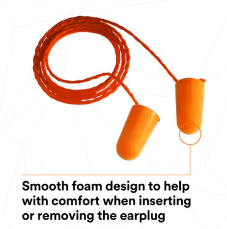 Earplug Foam Corded