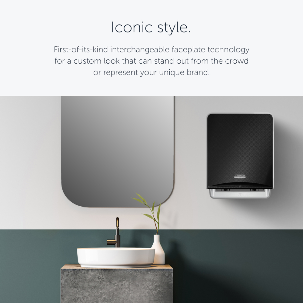 Icon Automatic Hard Roll Towel Dispenser with Faceplate