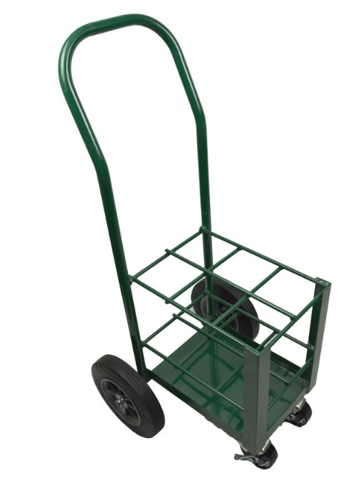 Small Painted Cart for (6) M7, C, D, or E Cylinders