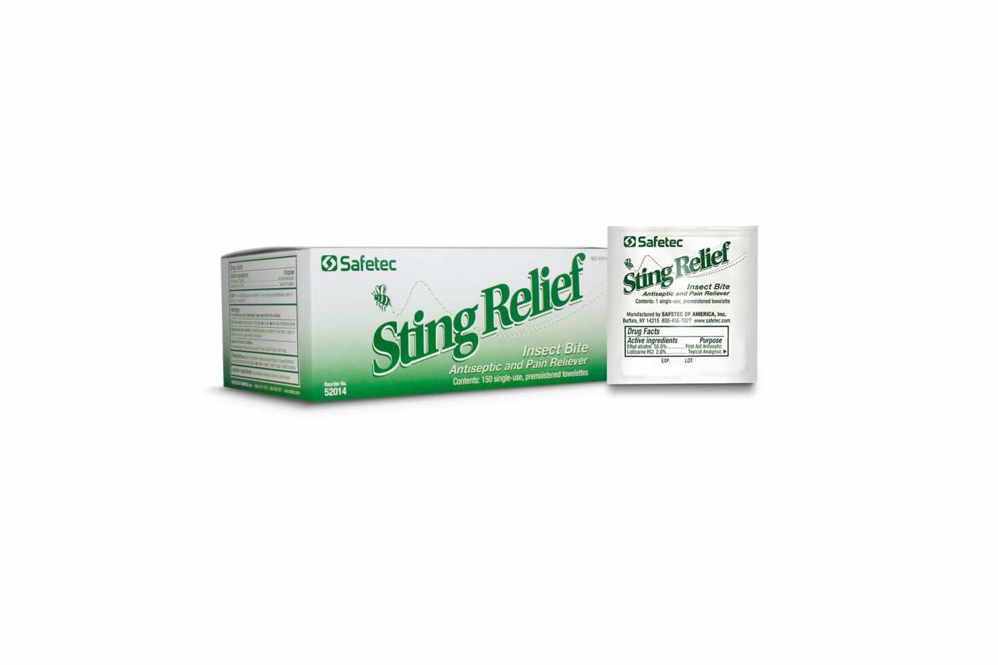 Sting Relief Wipes