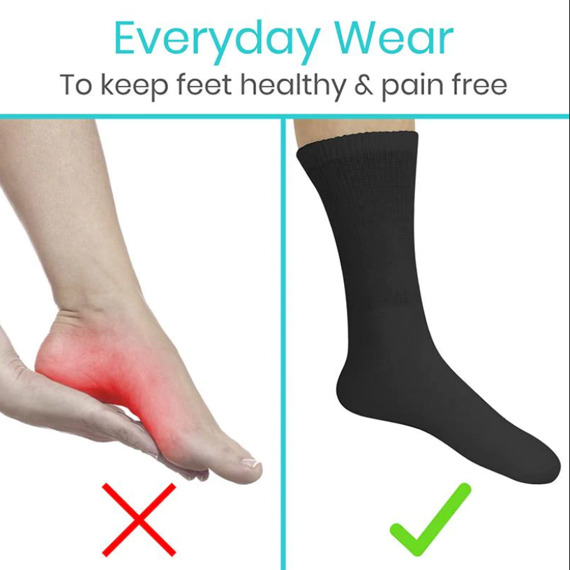Non Binding Socks - Gentle Support and Stretch