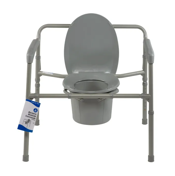 Bariatric Folding Commode, Steel