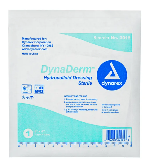 DynaDerm Hydrocolloid Dressings, Thin