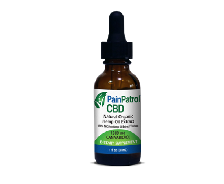 Pain Patrol CBD Oil Sublingual Tincture 30 mL Bottle