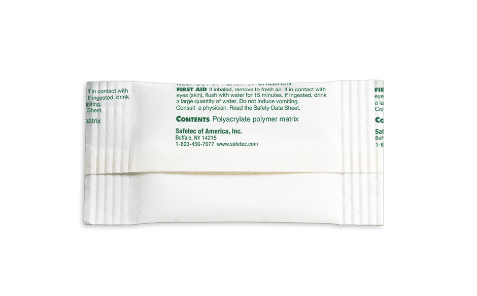 Green Z, Spill Control Solidifier, Zafety Pacs, 4 gr