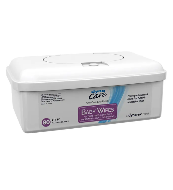 Baby Wipes, 7" x 8"