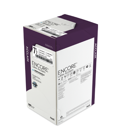 Encore Latex Acclaim Surgical Gloves, Powder Free, Sterile