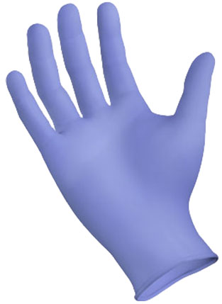 GripStron Nitrile Gloves, Powder Free, Non Sterile