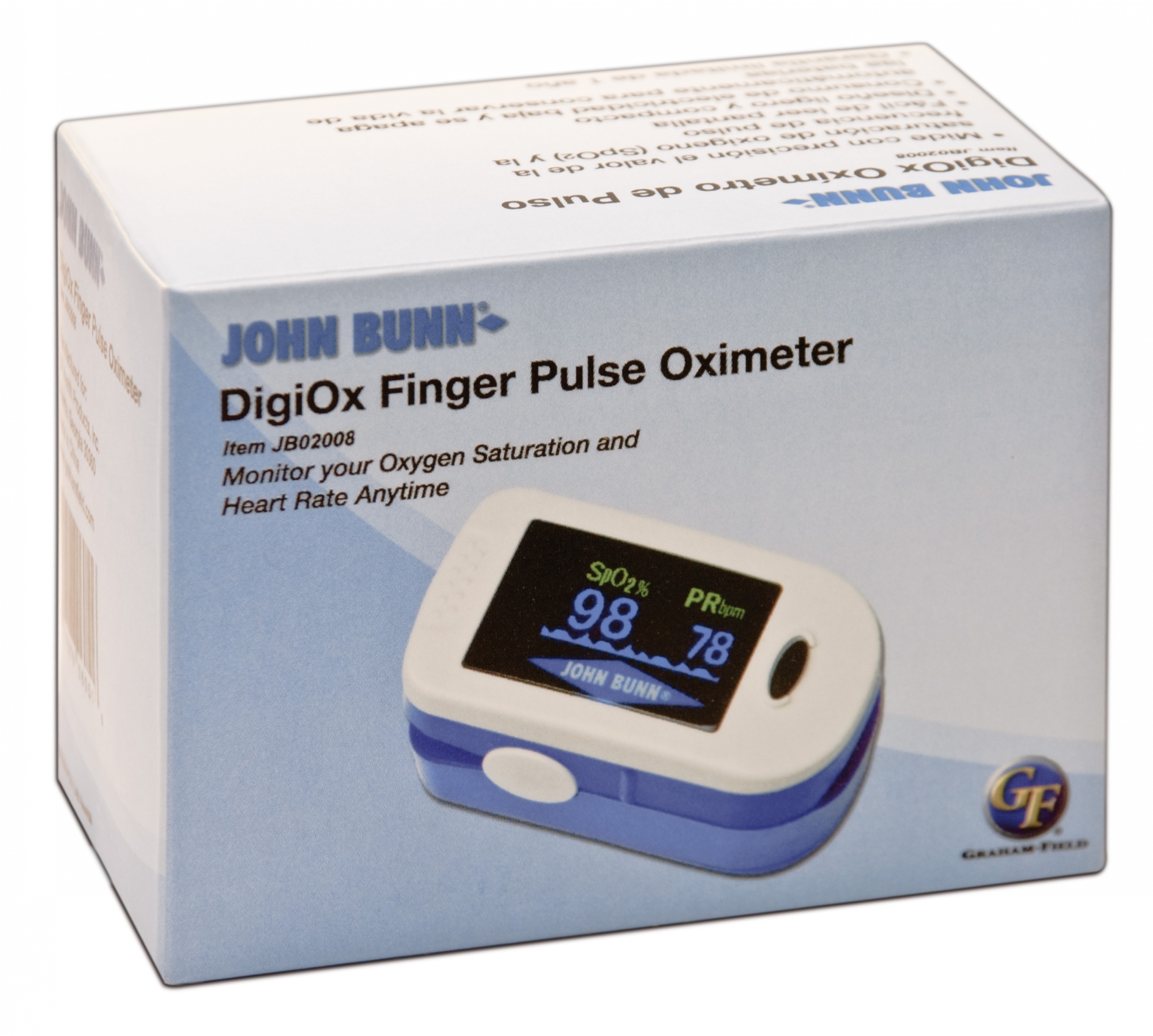 John Bunn DigiOx Finger Pulse Oximeter