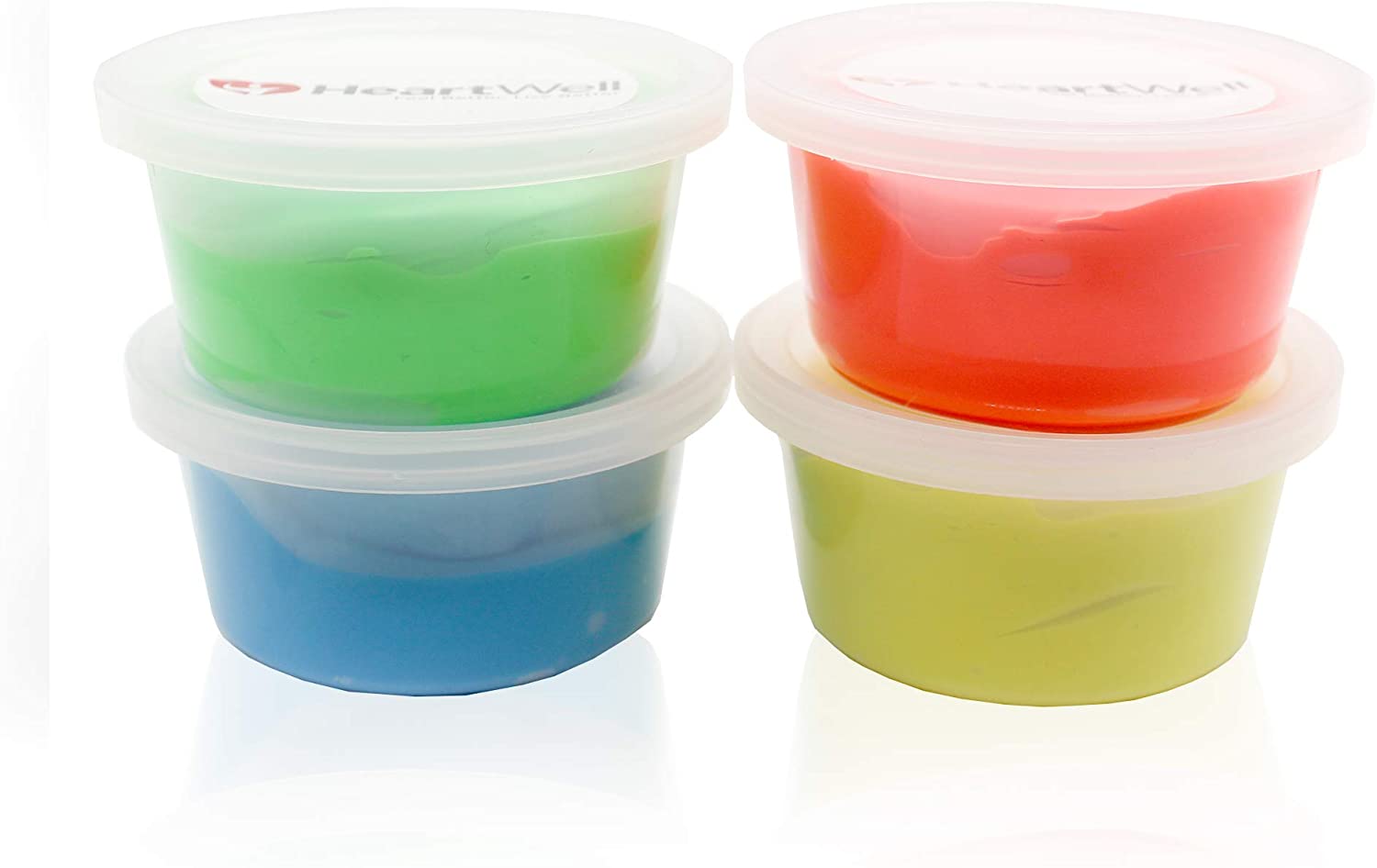 Therapy Putty Resistive Hand Exercise Kit, Set of Four,  2 Oz. 4 Pack