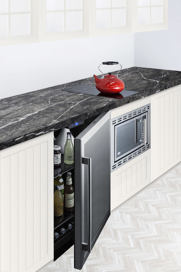 ADA Compliant 24" Wide Built In Commercial Beverage Center