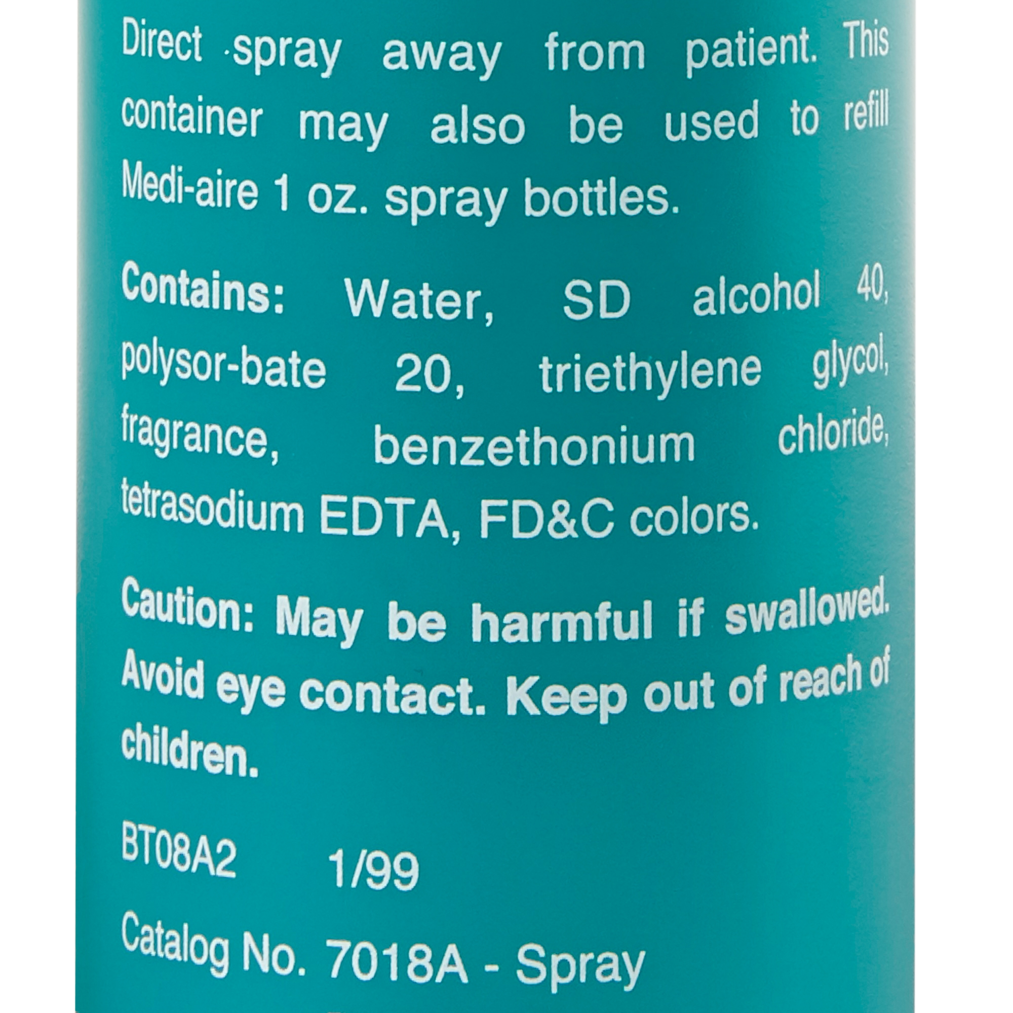MediAire Biological Odor Eliminator, Liquid 8 oz. Bottle Pump Sray