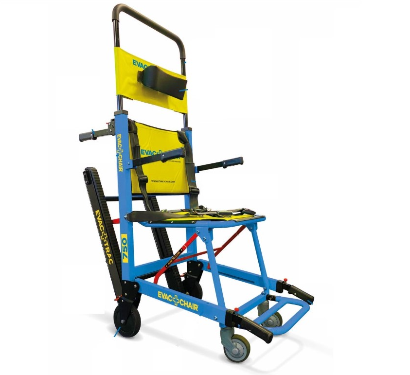 Manual Evacuation Chair with Speed Adjustable Tracks