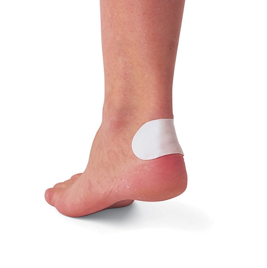 Bliste Adhesive Foam Dressing, 2" x 2.5" x 9.5", Oval, White, Non Sterile