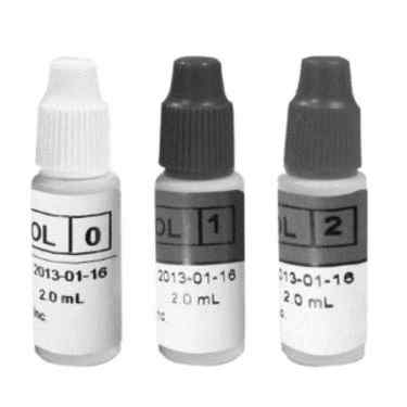 Clarity HbCheck Hemoglobin Controls, Includes: 1 x 2mL Control Solution 0, 1 x 2mL Control Solution 1, 1 x 2mL Control Solution 2, Package Insert, 1/pk (STORE AT 2-8*C)