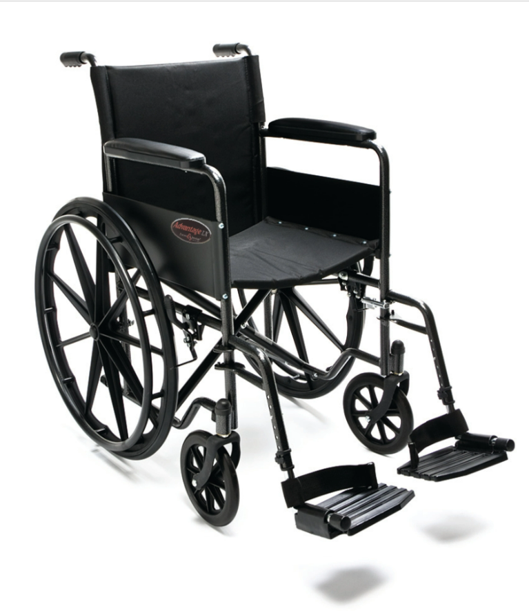 Advantage LX Wheelchair, Nylon, 18" x 16"