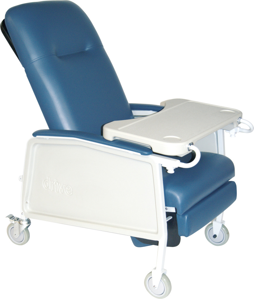 3 Position Geri Chair Recliner, Blue Ridge