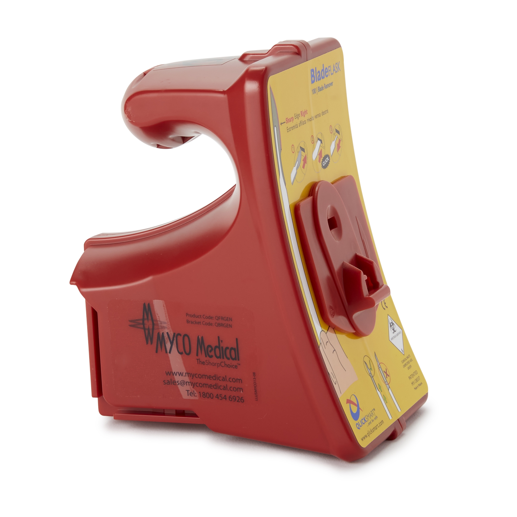 Qlicksmart Blade Flask Blade Removal System
