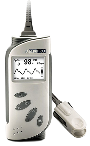 Handheld Pulse Oximeter LCD Display