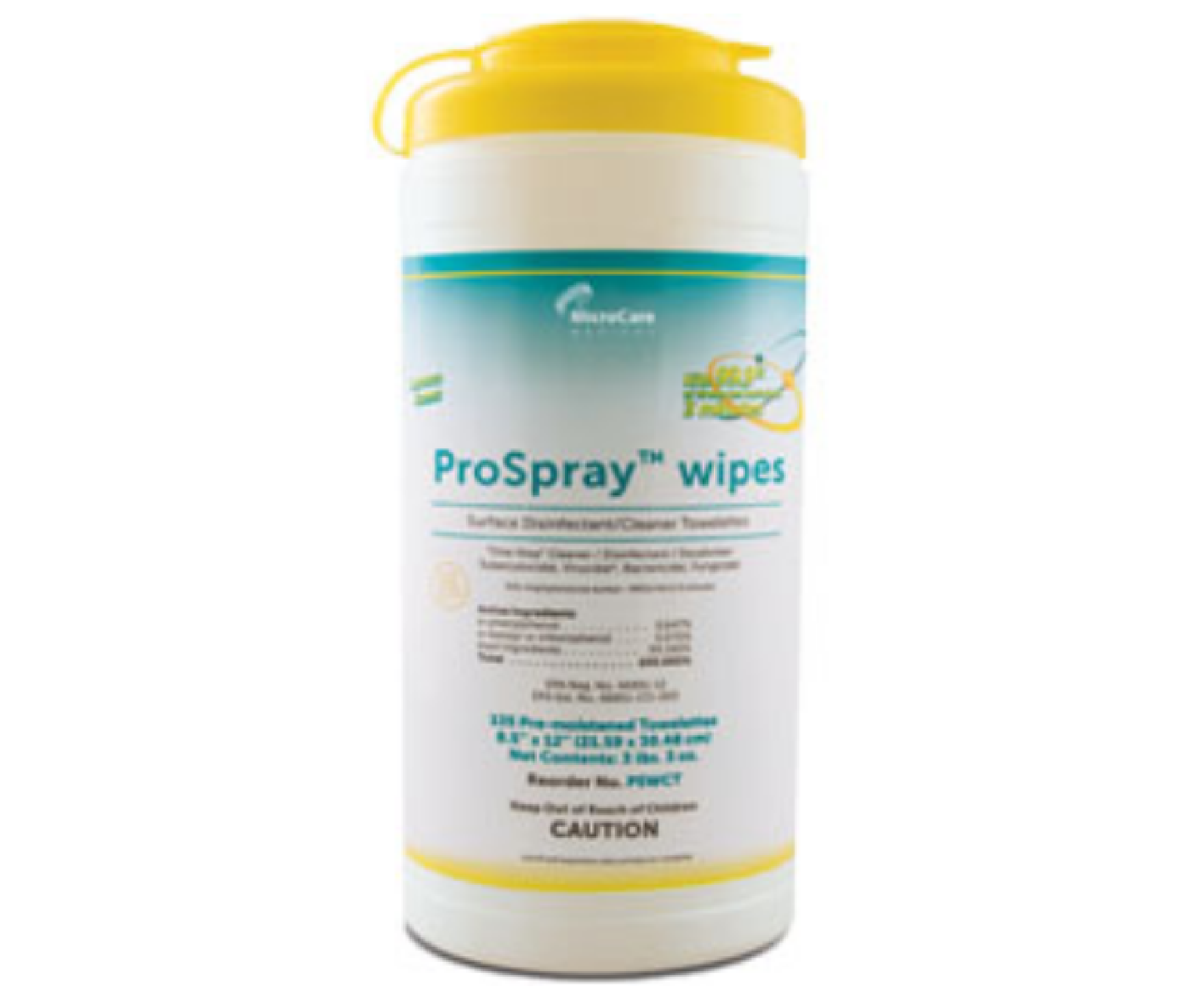 ProSpray Wipes Surface Disinfectant Cleaner Towelettes, Canister