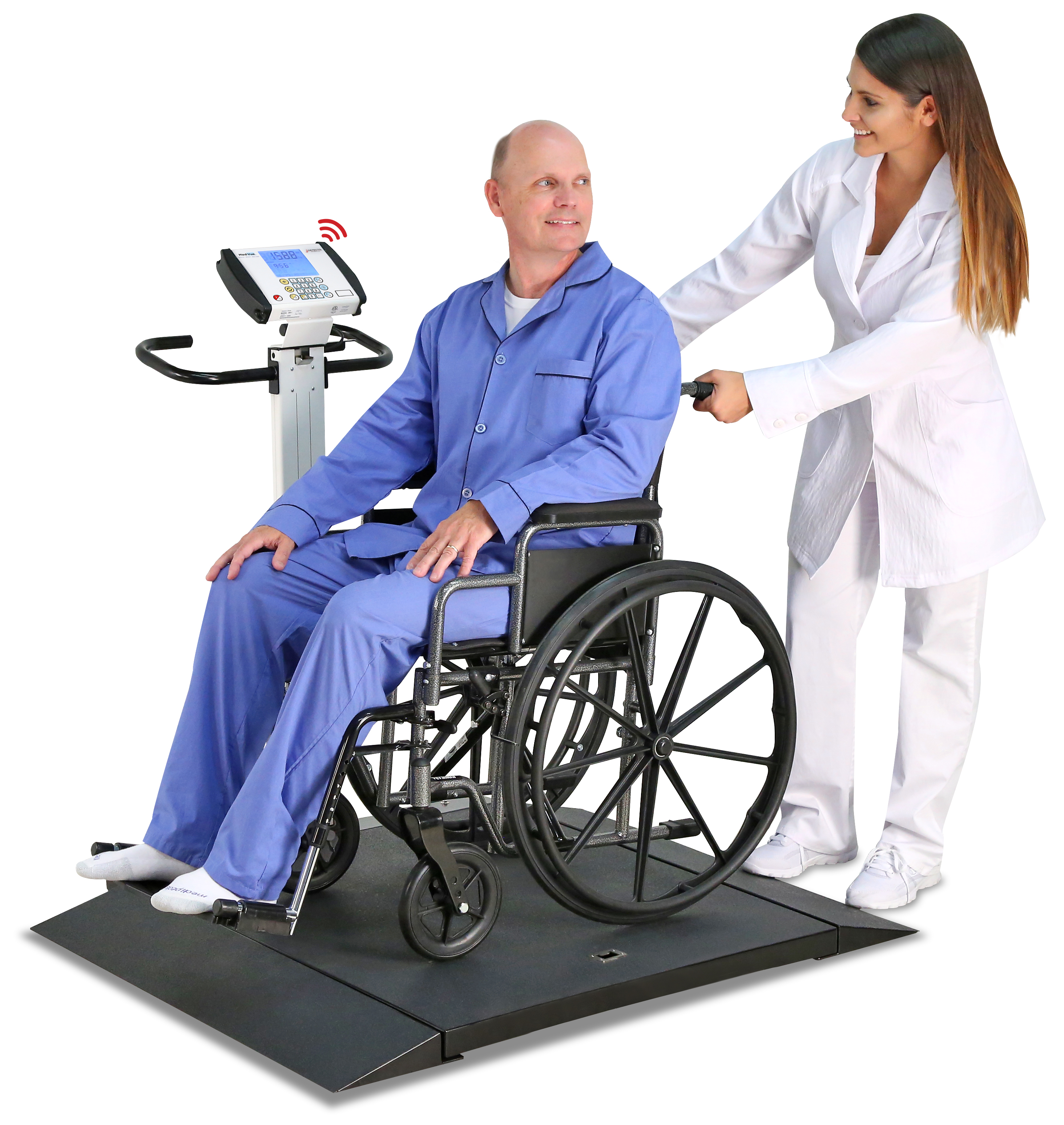 Portable Folding Wheelchair Scale