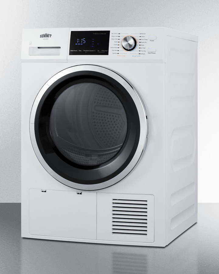 24" Wide 220V Front Loading Heat Pump Dryer