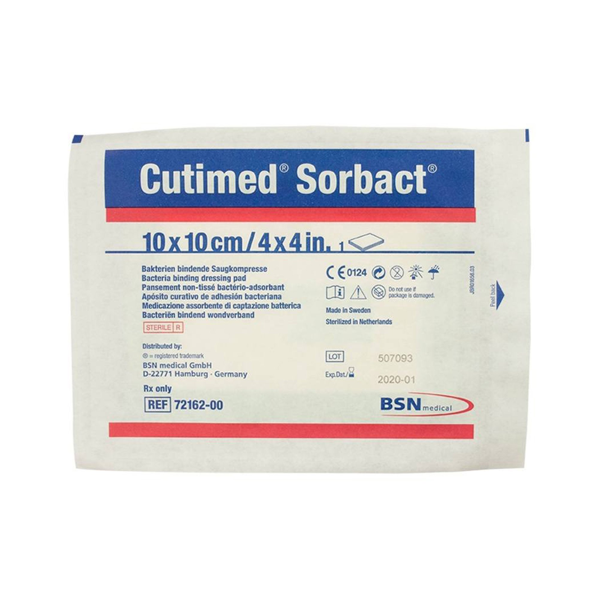 sorbact dressing Cutimed Sorbact Dressing Pads 7 X 9cm 40 – Cura Pharm