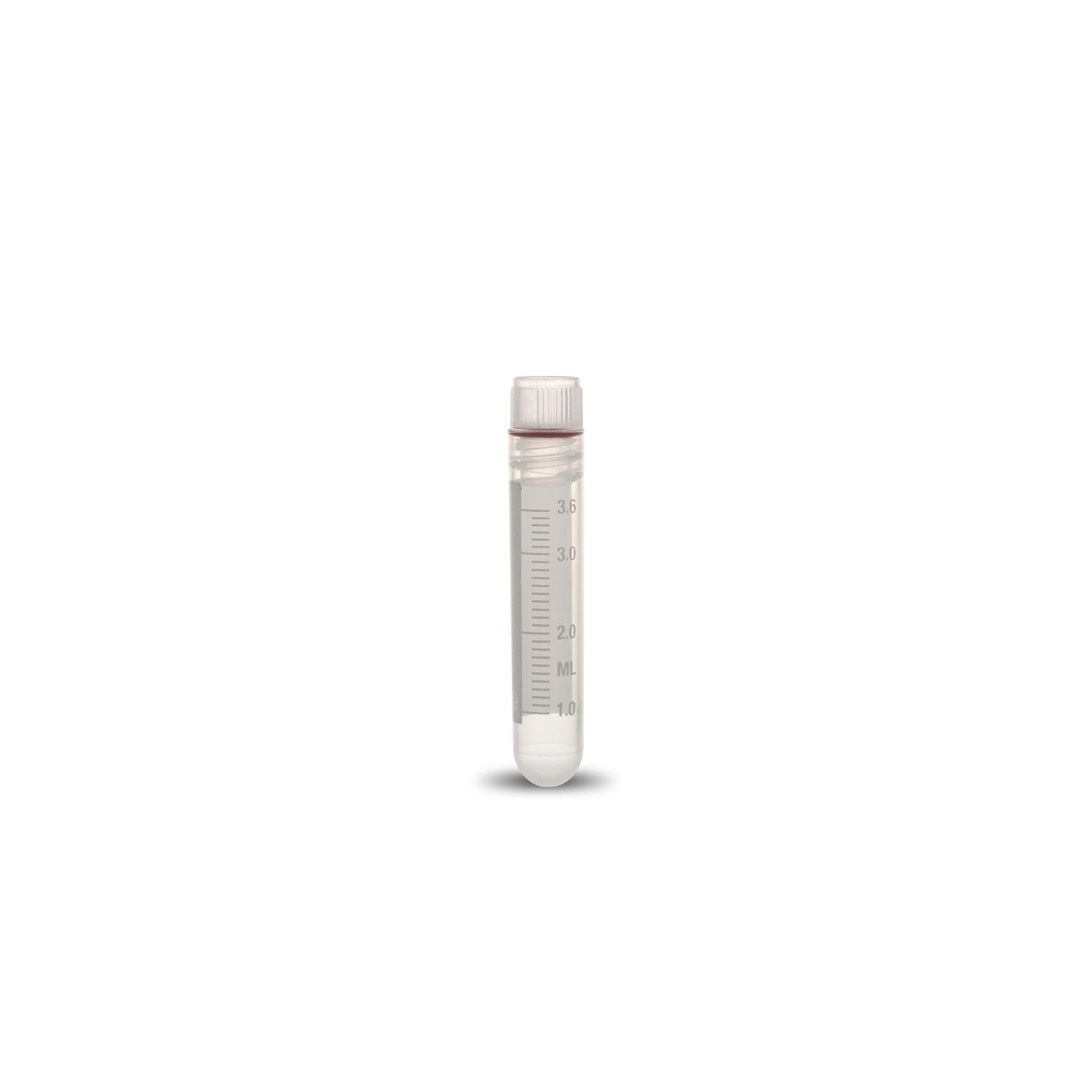 Cryovial Internal Thread with Silicone O Ring Seal, Rouind Bottom