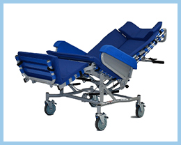 FlexTilt Space Chair with Vback Design, Pivoting Arms, and Steering Casters
