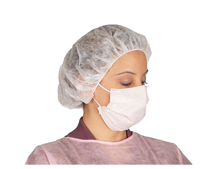 AssureWear Bouffant Cap, 27", Blue