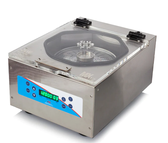MX12 Micro-Combo Centrifuge, 24-Place Microhematocrit 75 mm, 12000 rpm, Reader Disk, 110V